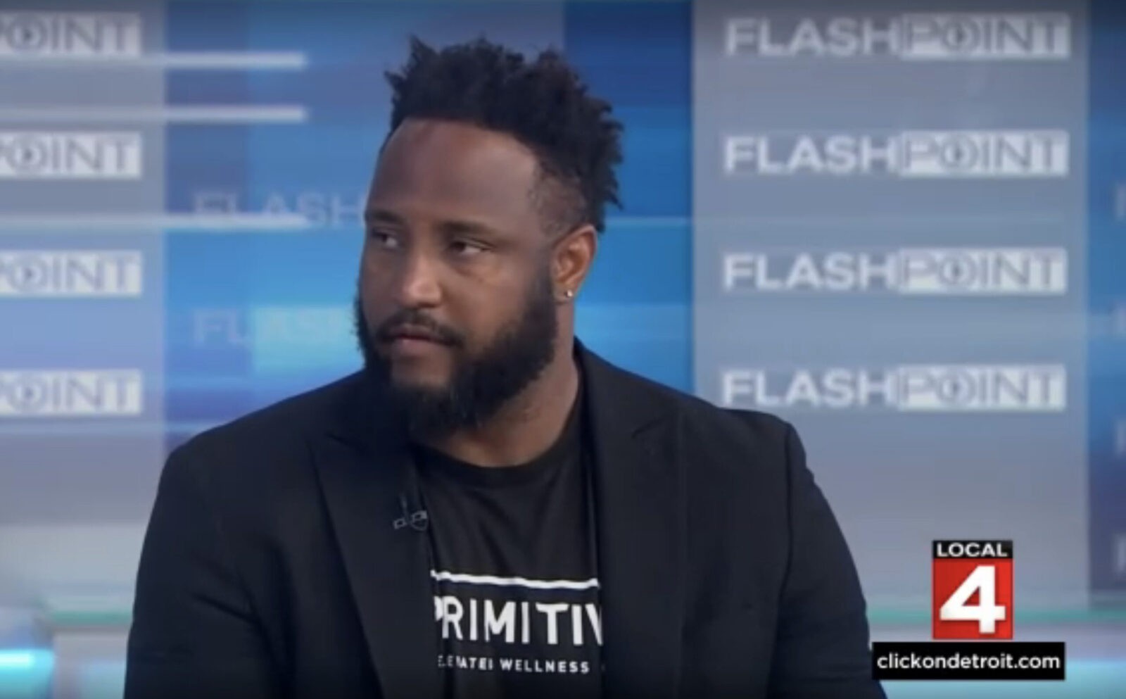 Rob Sims speaking on Local 4 Flashpoint about Michigan cannabis businesses.